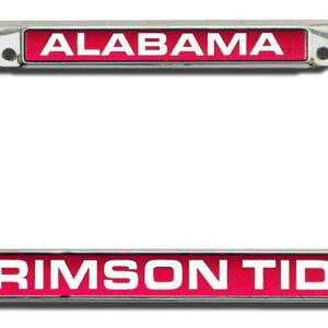 Alabama Crimson Tide Team 2026 License Plate Frame for College Sports Fans