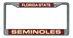 Florida State Seminoles Team 2026 License Plate Frame for College Sports Fans