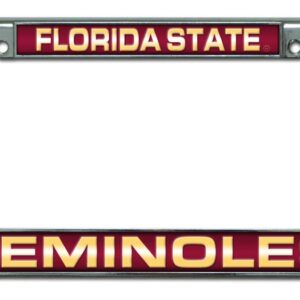 Florida State Seminoles Team 2026 License Plate Frame for College Sports Fans