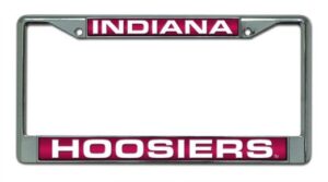 Indiana Hoosiers Team 2026 License Plate Frame for College Sports Fans