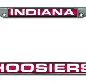 Indiana Hoosiers Team 2026 License Plate Frame for College Sports Fans