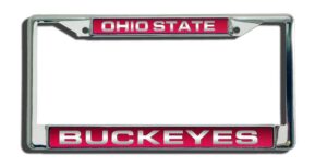 Ohio State Buckeyes Team 2026 License Plate Frame for College Sports Fans