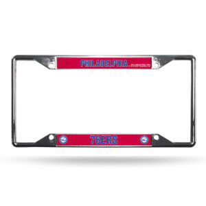 Philadelphia 76ers Team 2026 License Plate Frame for Basketball Fans