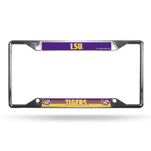 LSU Tigers Team 2026 License Plate Frame for College Sports Fans