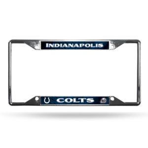 Indianapolis Colts Team 2026 License Plate Frame for Football Fans