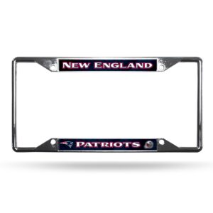 New England Patriots Team 2026 License Plate Frame for Football Fans