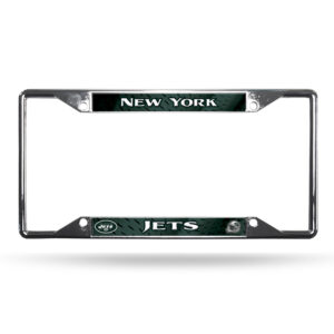 New York Jets Team 2026 License Plate Frame for Football Fans