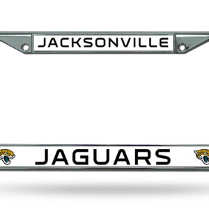 Jacksonville Jaguars Team 2026 License Plate Frame for Football Fans