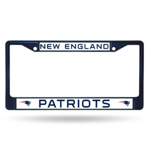 New England Patriots Navy 2026 License Plate Frame Frame for Football Fans
