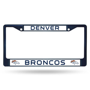 Denver Broncos Navy 2026 License Plate Frame Frame for Football Fans