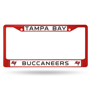 Tampa Bay Buccaneers Red 2026 License Plate Frame Frame for Football Fans