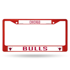 Chicago Bulls Red 2026 License Plate Frame Frame for Basketball Fans