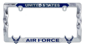 U.S. Air Force Blue 2026 License Plate Frame