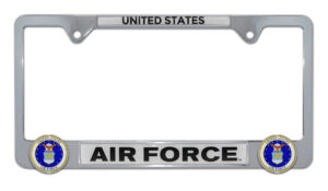 Air Force 2026 License Plate Frame