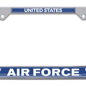 Full-Color US Air Force 2026 License Plate Frame