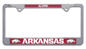 Arkansas Alumni 2026 License Plate Frame