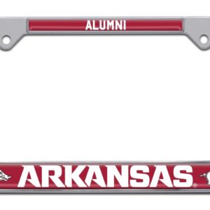 Arkansas Alumni 2026 License Plate Frame