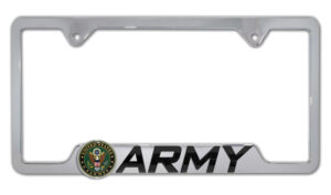 Army Cutout 2026 License Plate Frame