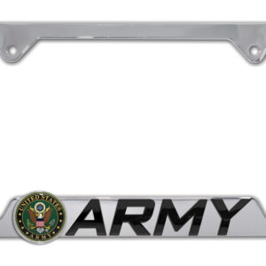 Army Cutout 2026 License Plate Frame
