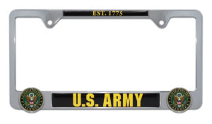 Army 2026 License Plate Frame