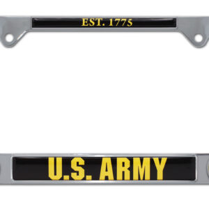 Army 2026 License Plate Frame