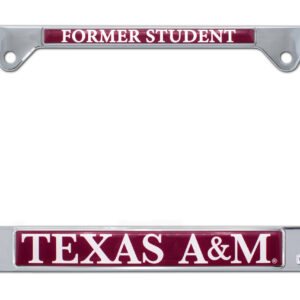 Texas AAndM Alumni 2026 License Plate Frame