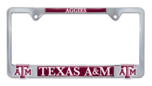 Texas AAndM Aggies 2026 License Plate Frame