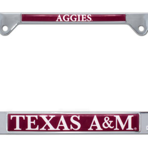 Texas AAndM Aggies 2026 License Plate Frame