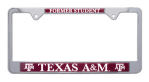 Texas AAndM Alumni 2026 License Plate Frame