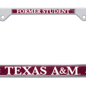 Texas AAndM Alumni 2026 License Plate Frame