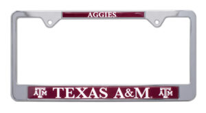 Texas AAndM Aggies 2026 License Plate Frame