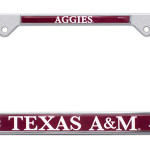 Texas AAndM Aggies 2026 License Plate Frame
