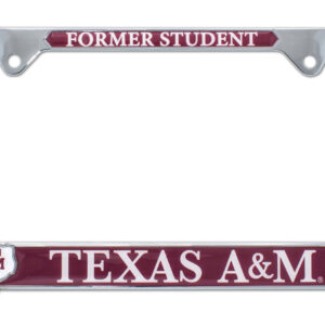 Texas AAndM Alumni Texas 2026 License Plate Frame