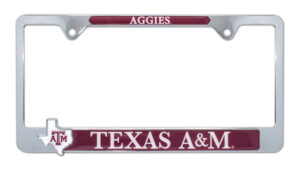 Texas AAndM Aggies Texas 2026 License Plate Frame