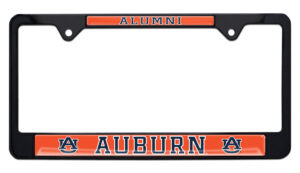 Auburn Alumni Black 2026 License Plate Frame
