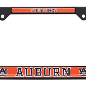 Auburn Tigers Black 2026 License Plate Frame