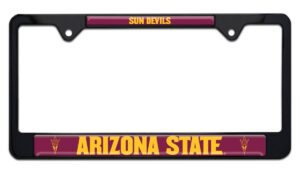 Arizona State Sun Devils Black 2026 License Plate Frame