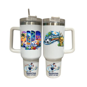 Argentina World Cup 2026 Tumbler 40oz