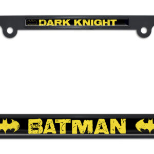 Batman Dark Knight Black 2026 License Plate Frame