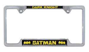 Batman Dark Knight Open 2026 License Plate Frame