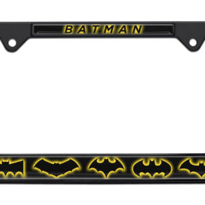 Batman Evolution Black 2026 License Plate Frame