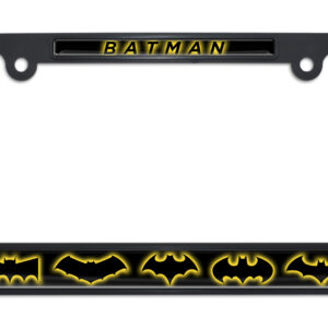 Batman Evolution Black 2026 License Plate Frame