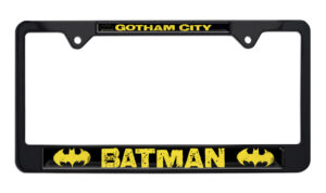 Batman Gotham City Black 2026 License Plate Frame