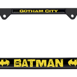 Batman Gotham City Black 2026 License Plate Frame