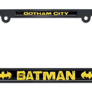 Batman Gotham City Black 2026 License Plate Frame