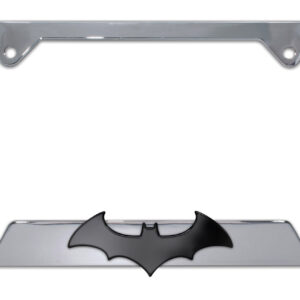 Batman Bat Black Open 2026 License Plate Frame