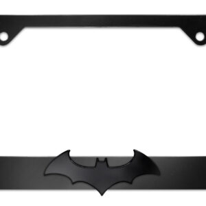 Batman Black Bat Black 2026 License Plate Frame