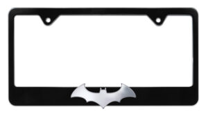Batman Bat Black 2026 License Plate Frame
