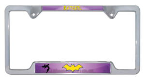 Batgirl Open Corners 2026 License Plate Frame