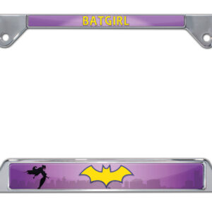 Batgirl Open Corners 2026 License Plate Frame